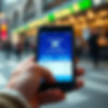 User Interface of Leading Money Transfer Apps User-friendly interface of a popular money transfer app