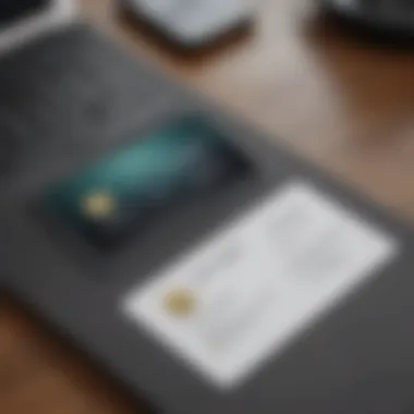 Exploring the Features of Business Card Apps User interface of a business card saver app