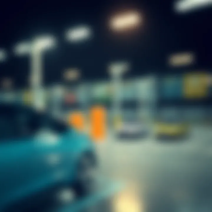 Battery Capacity Comparison Illustration of battery capacity comparison between different electric cars