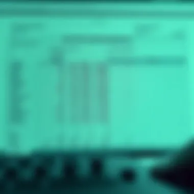 Comprehensive Cash Flow Spreadsheet Layout A detailed cash flow spreadsheet layout highlighting various components