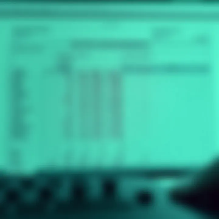 Comprehensive Cash Flow Spreadsheet Layout A detailed cash flow spreadsheet layout highlighting various components