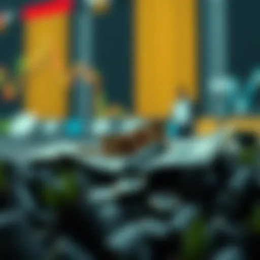 Visual representation of a diversified investment portfolio