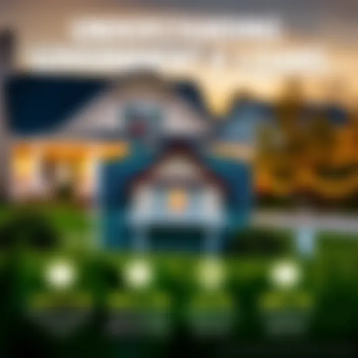 Visual representation of government-backed loan options