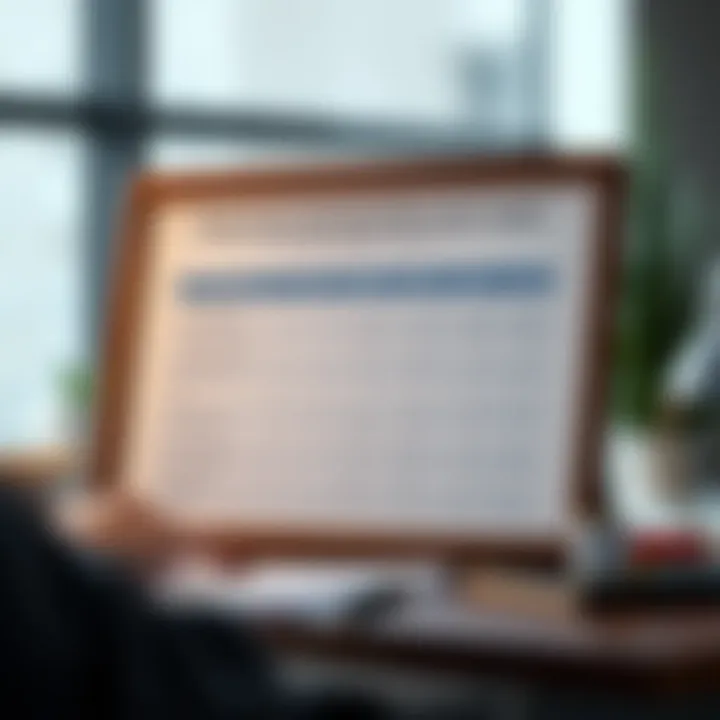 Chart showing borrower needs assessment