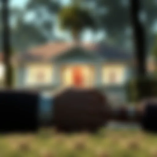 Conceptual representation of escrow services in real estate