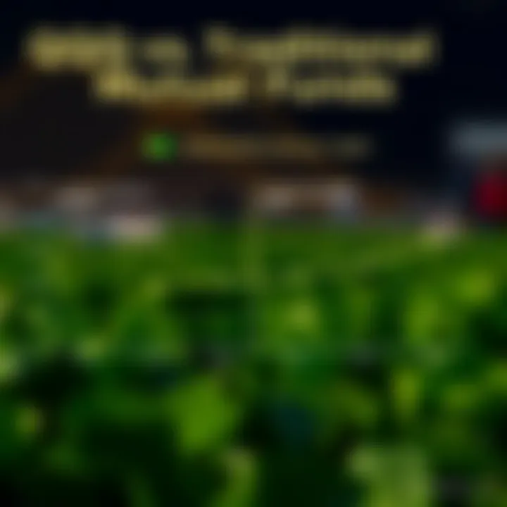 QQQ vs. Traditional Mutual Funds: A Comparative Analysis Chart comparing QQQ with traditional mutual funds