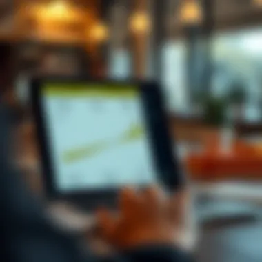 Screenshot of a popular budget control application