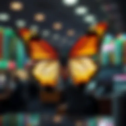 Illustration of butterfly spread strategy in trading