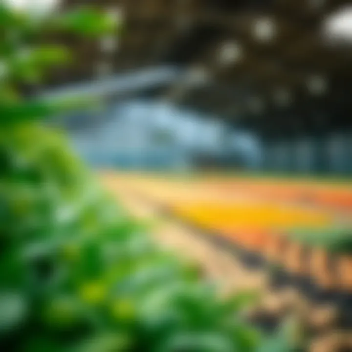 Visual representation of market dynamics affecting the agricultural sector