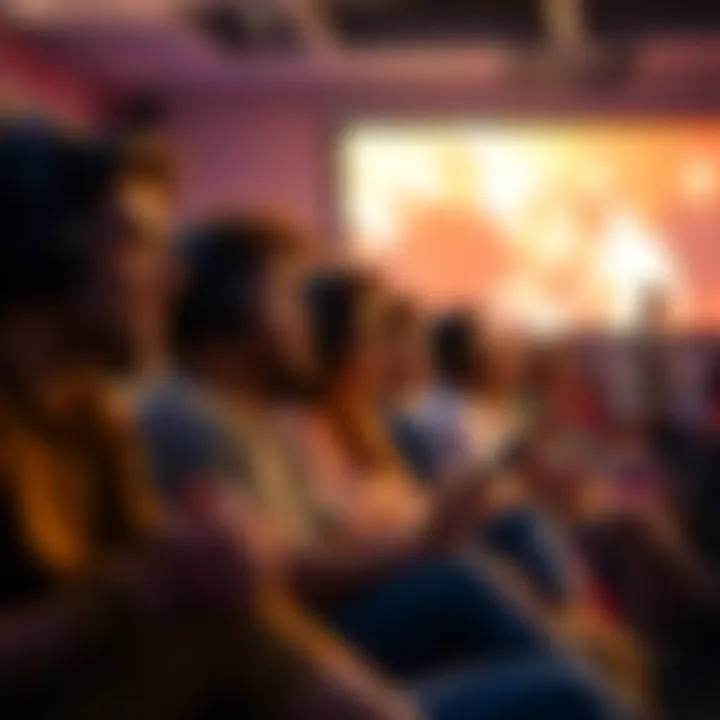 Diverse Audience Experience Diverse audience enjoying finance podcasts