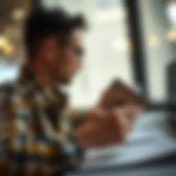 Visual representation of loan options