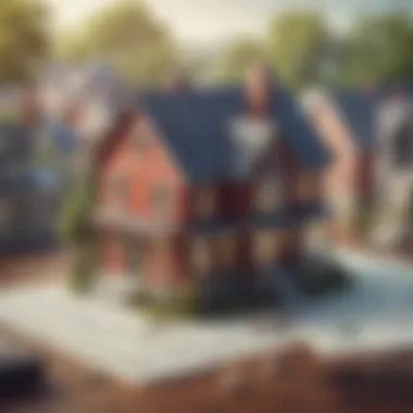 Understanding Home Equity Financing Conceptual illustration of home equity financing strategy