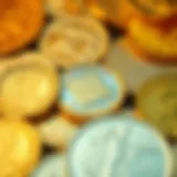 A stunning assortment of gold coins showcasing their intricate designs and historical significance.