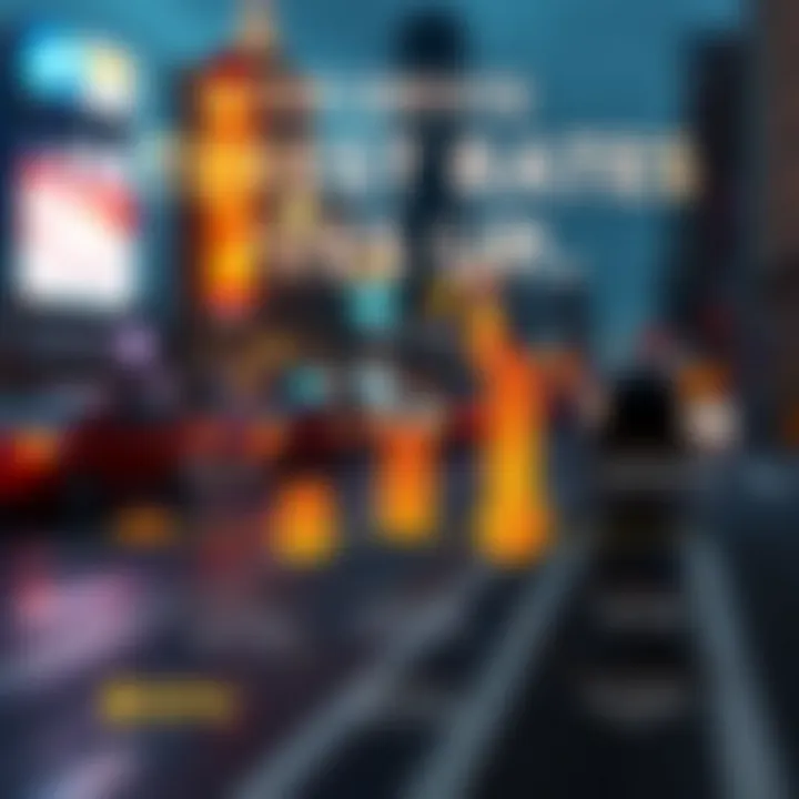 An infographic illustrating factors influencing high-interest rates