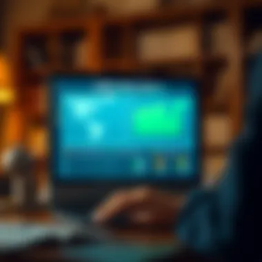 Infographic on financial health and its relation to credit scores