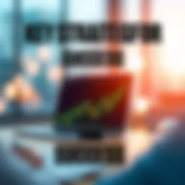 Graph showcasing stock trading strategies