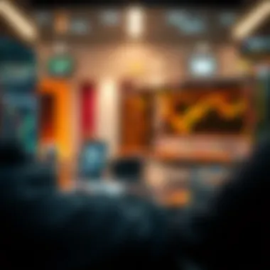 Visual representation of trading platforms