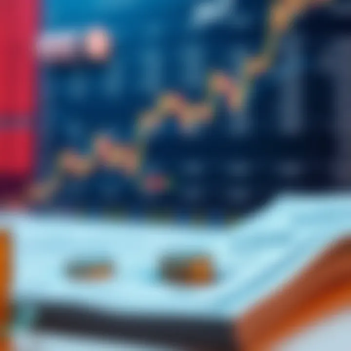 Conceptual illustration of financial literacy