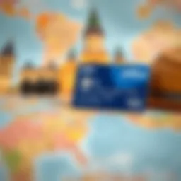 JetBlue Mastercard on a travel-themed background