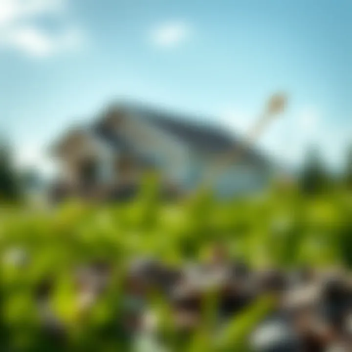 A financial graph illustrating investment growth