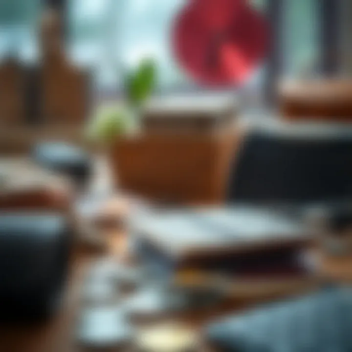 Budgeting tools and financial planning materials