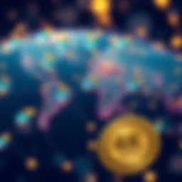 Global trade routes showcasing interconnected economies