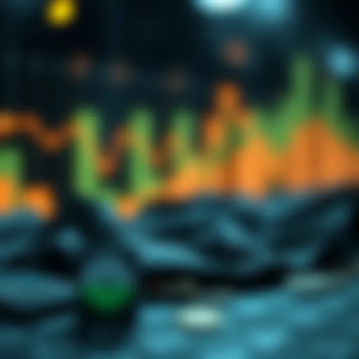 Financial Growth and Analytics An abstract representation of financial growth and analytics
