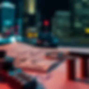 Risk Assessment in Financial Transactions Illustration of risk assessment methods in finance.