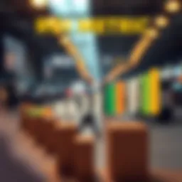 Visual representation of ROI metrics in sales