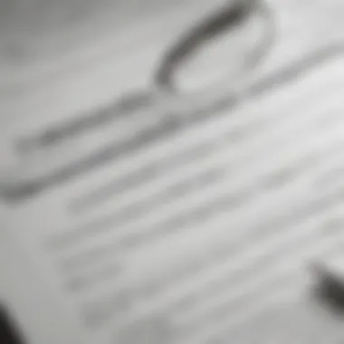 A close-up of a credit-builder loan agreement with a pen beside it