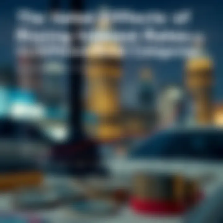 The Varied Effects of Rising Interest Rates on Different Bond Categories Graph depicting the impact of interest rates on various bond types