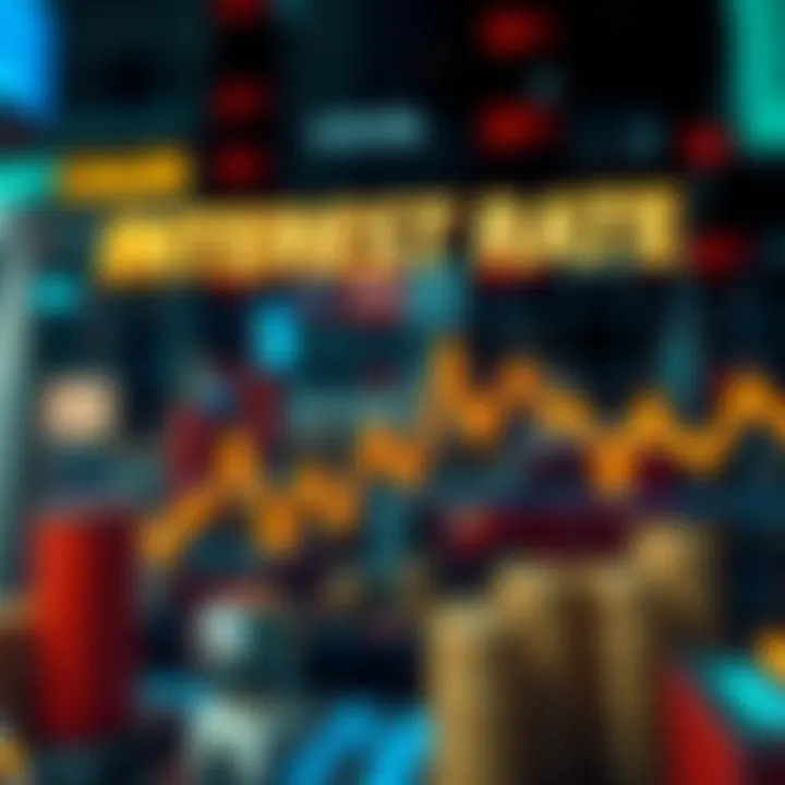 Interest Rate Fluctuations Visual representation of interest rate fluctuations