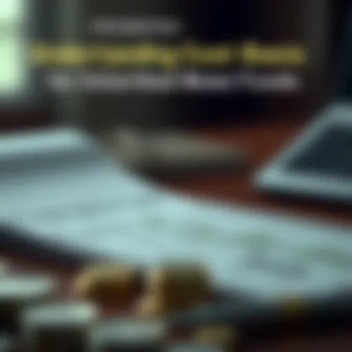 Concept illustration of cost basis for inherited mutual funds