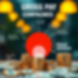 Visual representation of gross pay breakdown