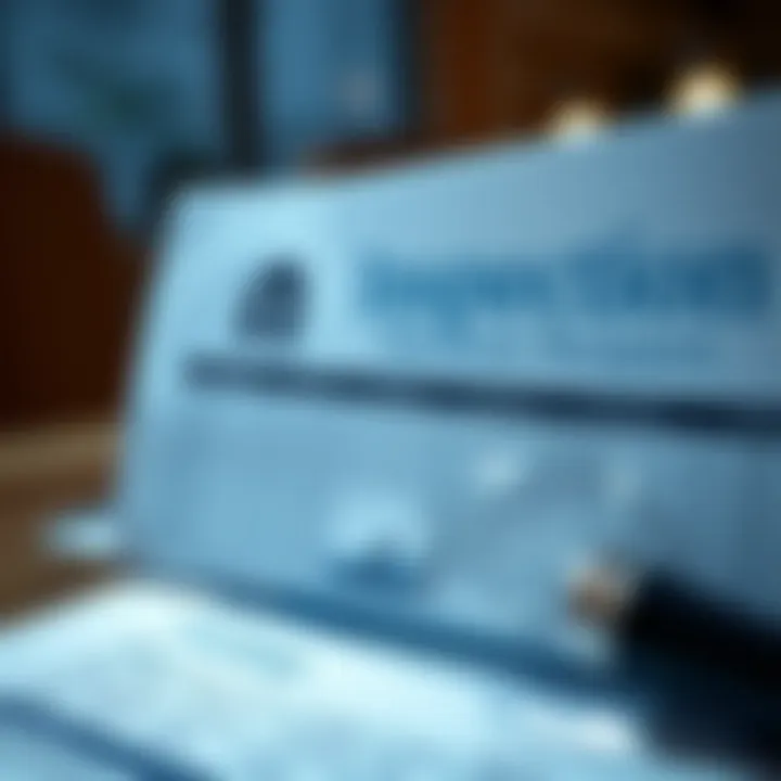 Close-up of a home inspection report showcasing findings.