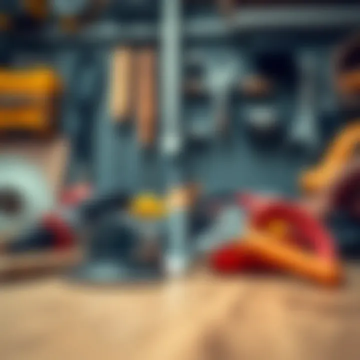 Essential tools used by home inspectors during evaluations.