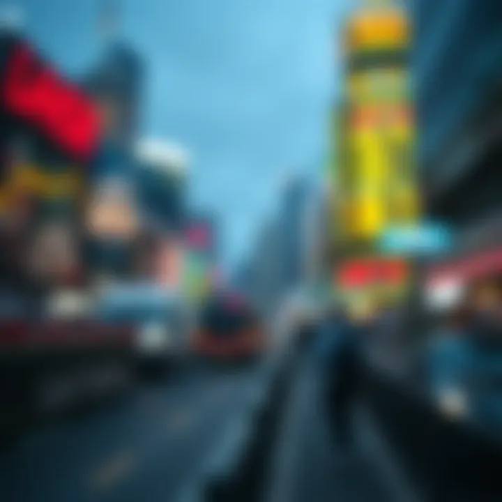 Illustration of market trends influenced by indices