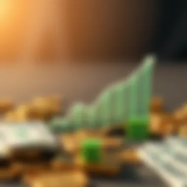 Impact of Interest Rates on Savings Graph showing the impact of interest rates on savings