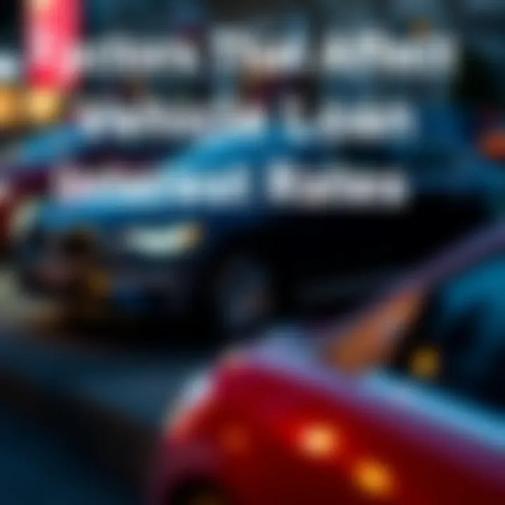 Factors influencing vehicle loan rates