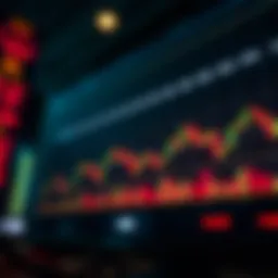 Conceptual illustration of price action trading principles