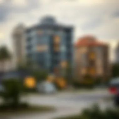 Illustration of income approach in real estate valuation