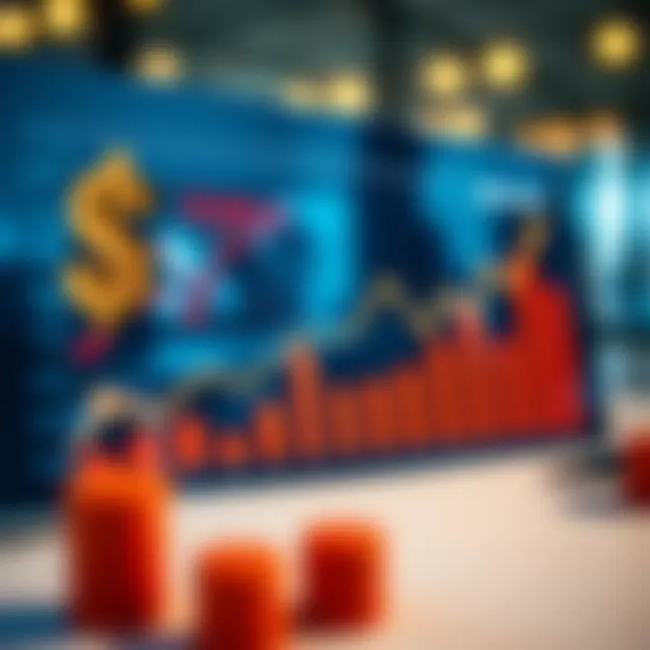 Graph depicting comparative market analysis trends