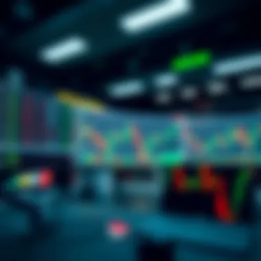 A visual representation of a trading platform interface