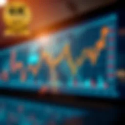 Graphical representation of S and P indices trends