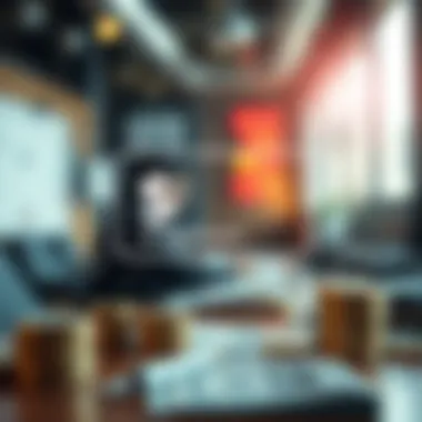 Conceptual graphic showing factors affecting interest rates