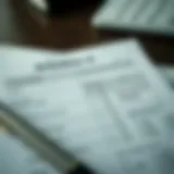 Detailed view of Schedule G with highlighted sections