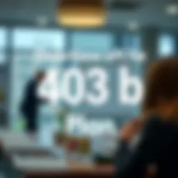 Visual representation of a 403(b) plan overview