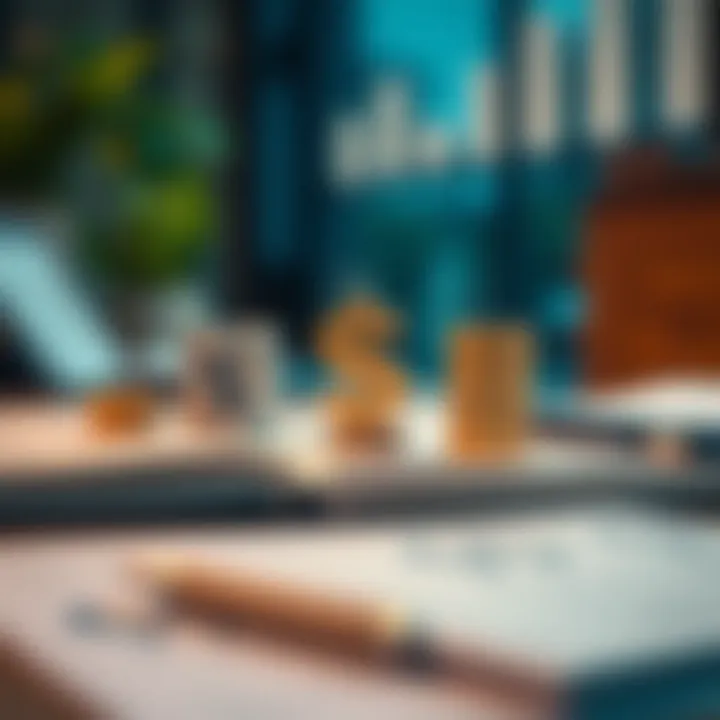 Setting Financial Goals Visual representation of setting financial goals and objectives