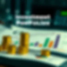 Illustration of diversified investment portfolios