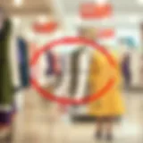 An illustrative diagram showcasing consignor-consignee relationships in retail